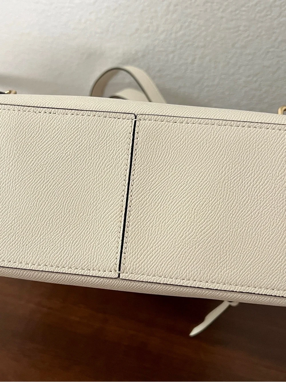 Coach Jordyn Leather Backpack in White Chalk (Style No. 76624)
